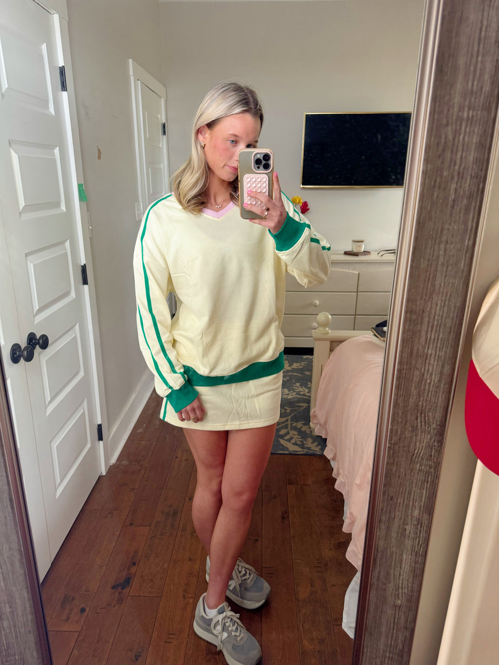 Blush & Olive Athleisure Set