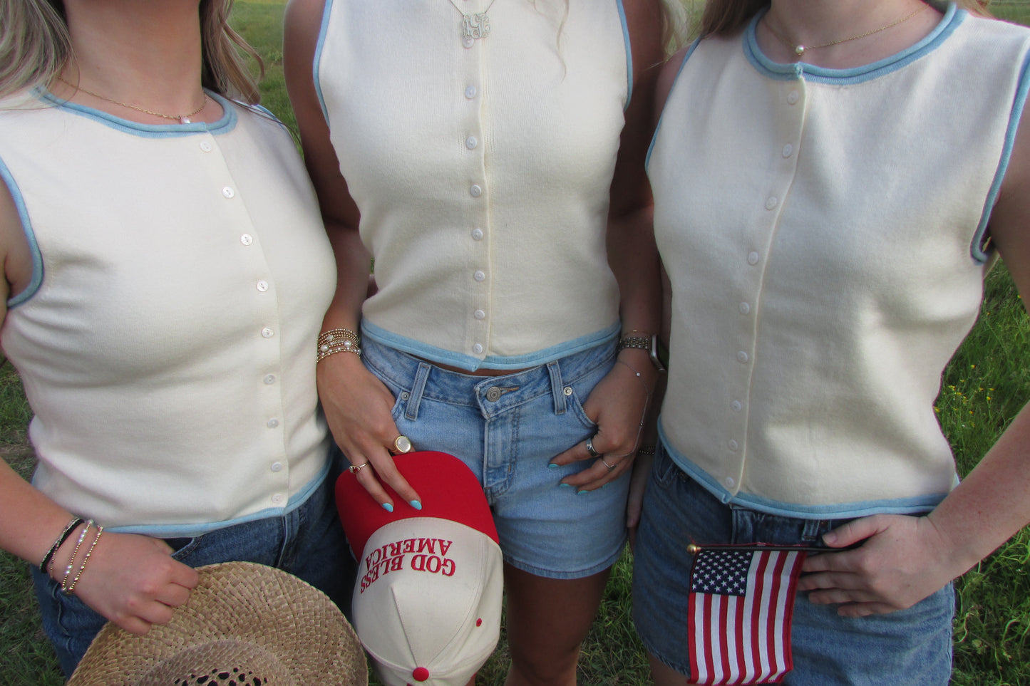 American Dream Sleeveless Top