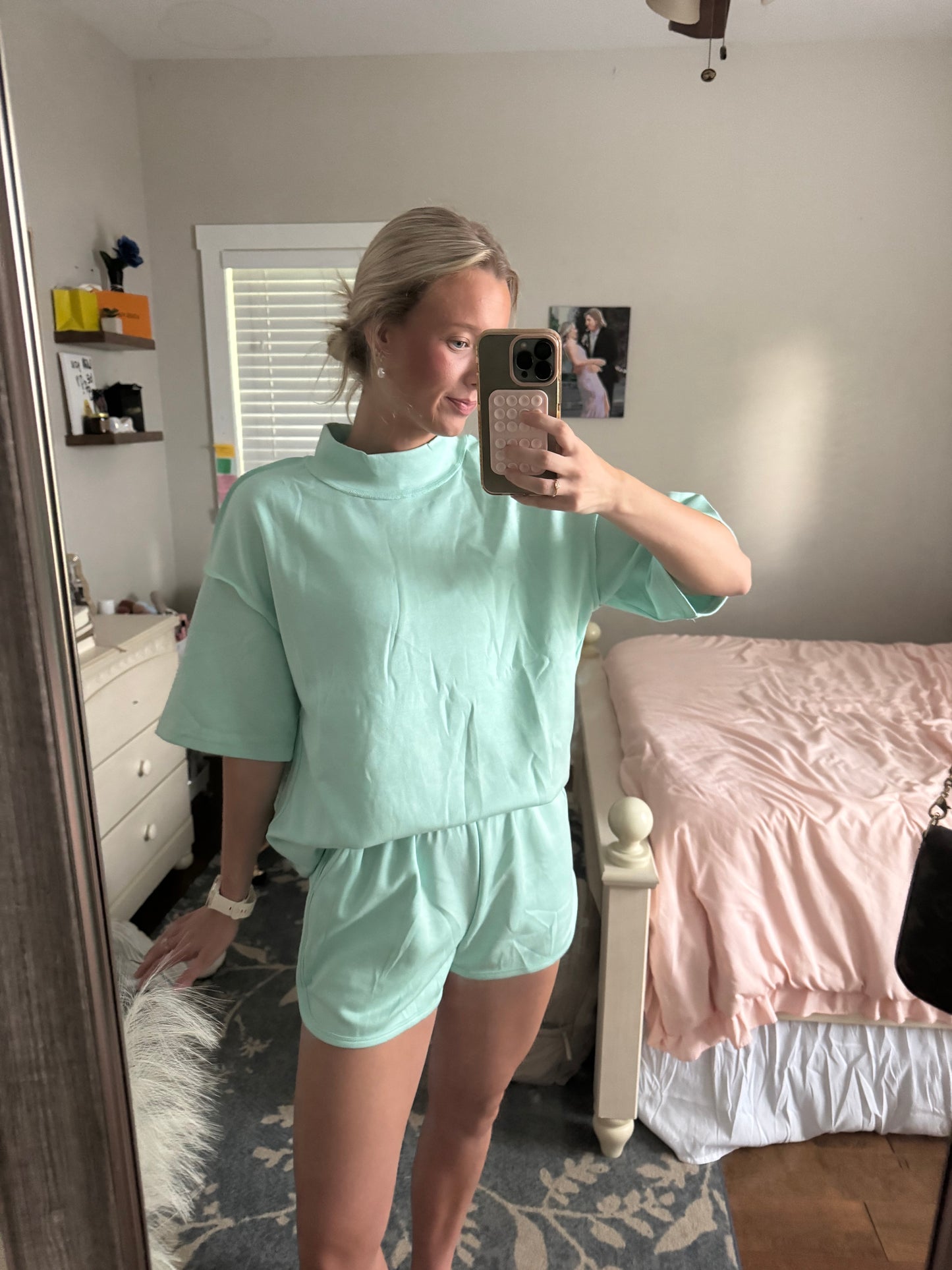 Starburst Mockneck Set