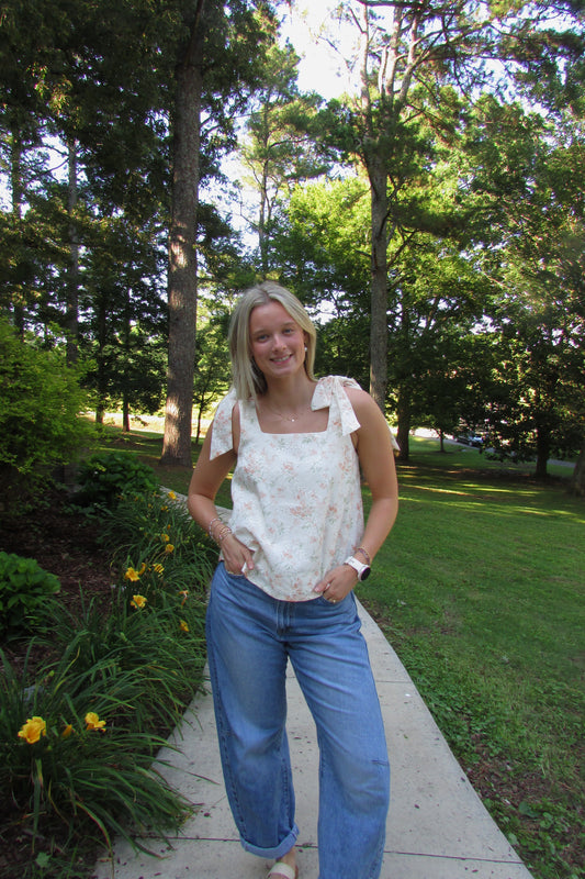 Garden Party Eyelet Top